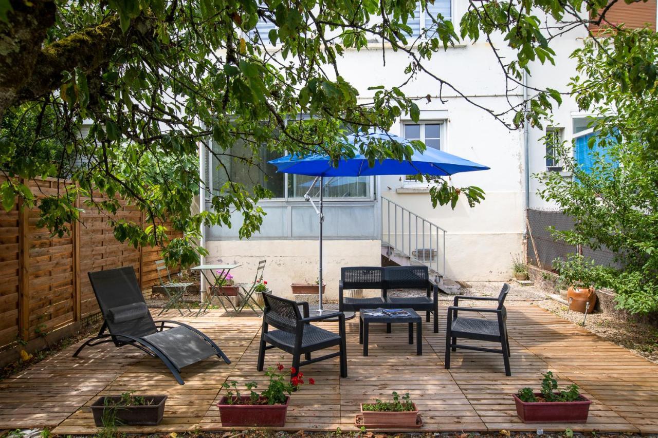 Le Coquet Chez Maguy Maison De Ville Avec Jardin Безансон Екстериор снимка